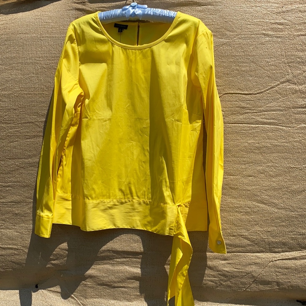 Talbots blouse yellow new